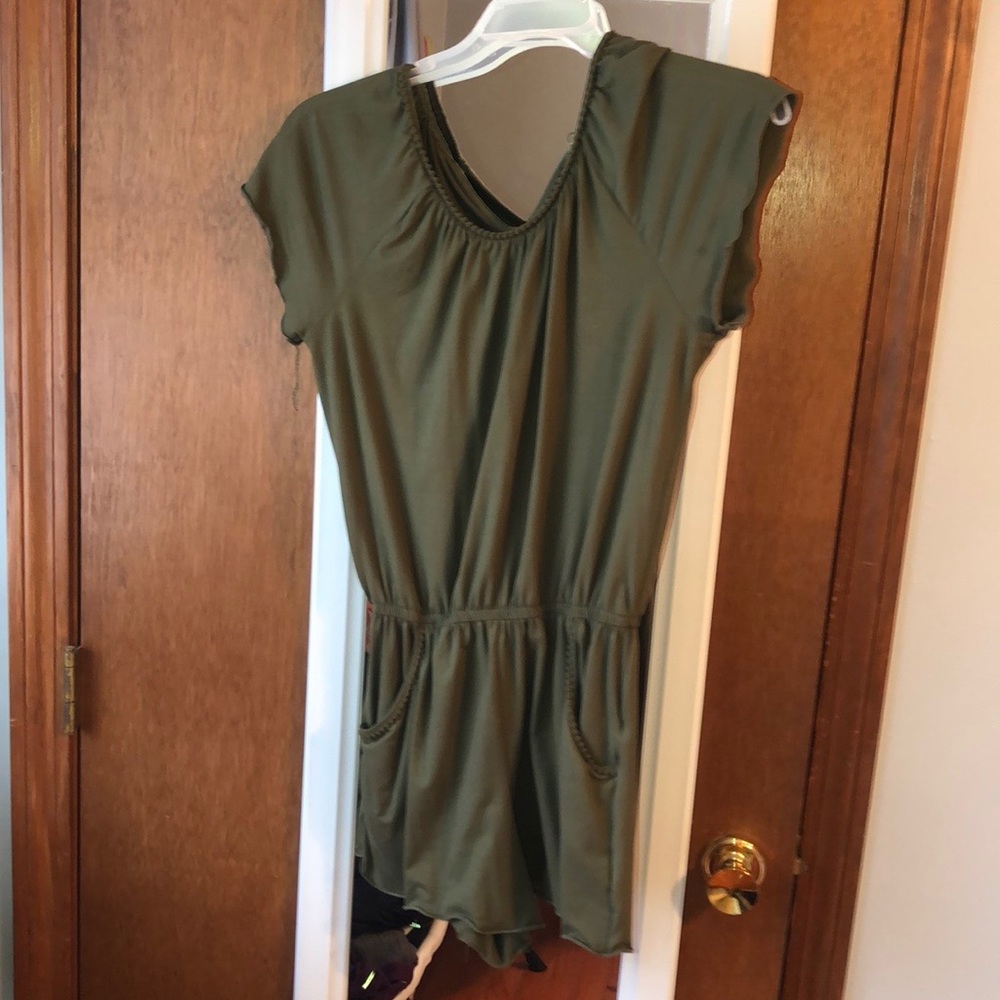 Olive green Romper